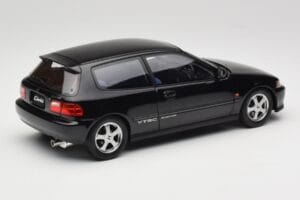 Honda Civic SiR II EG6 VTEC Schwarz LCD 1:18 LCD18018-BL Druckguss — Bild 3 von 9