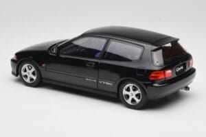 Honda Civic SiR II EG6 VTEC Schwarz LCD 1:18 LCD18018-BL Druckguss — Bild 7 von 9
