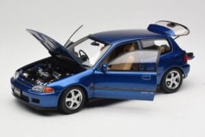 Honda Civic SiR II EG6 VTEC Blau LCD 1:18 LCD18018-BU Druckguss — Bild 2 von 9