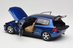 Honda Civic SiR II EG6 VTEC Blau LCD 1:18 LCD18018-BU Druckguss — Bild 5 von 9