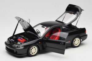 Honda Integra Type R DC2 Pre-Facelift Flamenco Black Pearl MotorHelix 1:18 M85203 Druckguss — Bild 2 von 8
