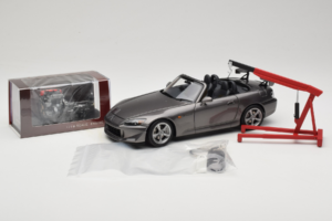 Honda S2000 AP2 Type S Moon Rock Metallic MotorHelix 1:18 M85111 Druckguss — Bild 2 von 9