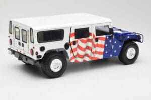 Hummer H1 AM General Gore-Lieberman Humvee America Exoto 1:18 01807 Druckguss — Bild 3 von 8