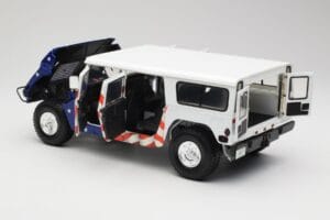 Hummer H1 AM General Gore-Lieberman Humvee America Exoto 1:18 01807 Druckguss — Bild 5 von 8