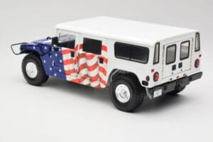 Hummer H1 AM General Gore-Lieberman Humvee America Exoto 1:18 01807 Druckguss — Bild 7 von 8