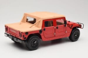 Hummer H1 Soft Top Rot Exoto 1:18 01805 Druckguss — Bild 3 von 8