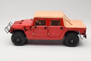 Hummer H1 Soft Top Rot Exoto 1:18 01805 Druckguss — Bild 4 von 8