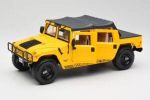 Hummer H1 Soft Top Gelb Maisto 1:18 56041 Druckguss — Bild 2 von 8