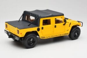 Hummer H1 Soft Top Gelb Maisto 1:18 56041 Druckguss — Bild 3 von 8