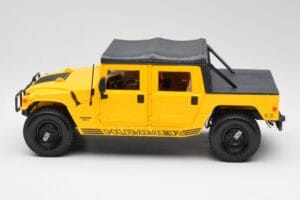 Hummer H1 Soft Top Gelb Maisto 1:18 56041 Druckguss — Bild 4 von 8