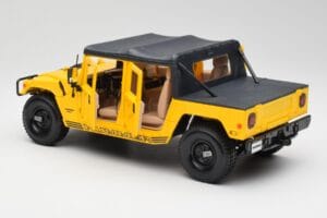 Hummer H1 Soft Top Gelb Maisto 1:18 56041 Druckguss — Bild 5 von 8