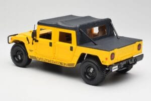 Hummer H1 Soft Top Gelb Maisto 1:18 56041 Druckguss — Bild 7 von 8