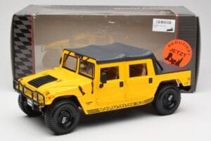 Hummer H1 Soft Top Gelb Maisto 1:18 56041 Druckguss — Bild 8 von 8