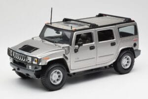 Hummer H2 Silber Maisto 1:18 7449569 Druckguss
