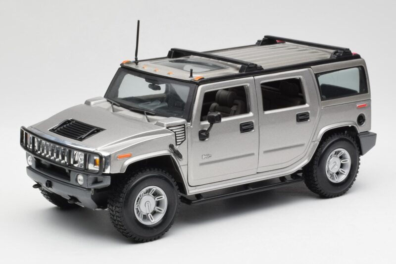 Hummer H2 Silber Maisto 1:18 7449569 Druckguss