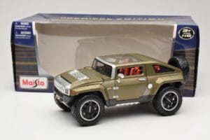 Hummer HX Concept Grün Maisto 1:18 36171 Druckguss — Bild 8 von 8