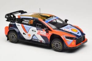 Hyundai i20 N Rally1 #11 Hyundai Shell Mobis WRT T. Neuville / M. Wydaeghe Rally Poland 2024 IXO 1:18 18RMC214 Druckguss — Bild 3 von 6