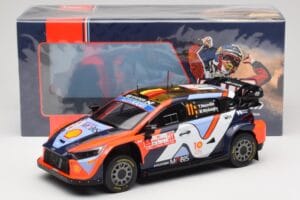 Hyundai i20 N Rally1 #11 Hyundai Shell Mobis WRT T. Neuville / M. Wydaeghe Rally Poland 2024 IXO 1:18 18RMC214 Druckguss — Bild 6 von 6