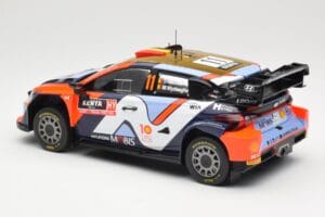 Hyundai i20 N Rally1 WRC Hybrid #11 T. Neuville / M. Wydaeghe Safari Rally Kenya 2024 IXO 1:18 18RMC208 Druckguss — Bild 5 von 6