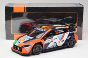 Hyundai i20 N Rally1 #11 T. Neuville / M. Wydaeghe Rally Croatia 2024 IXO 1:18 18RMC203 Druckguss — Bild 6 von 6