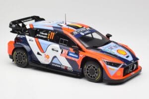 Hyundai i20 N Rally1 #11 T. Neuville / M. Wydaeghe Rally Sweden 2024 IXO 1:18 18RMC201 Druckguss — Bild 4 von 6