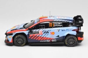 Hyundai i20 N Rally1 WRC #11 T. Neuville / M. Wydaeghe Rally Monte Carlo Winner 2024 IXO 1:18 18RMC194 Druckguss — Bild 3 von 6