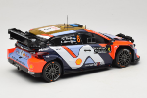 Hyundai i20 N Rally1 #8 O. Tanak / M. Jarveoja Rally Monte Carlo Nachtversion 2025 IXO 1:18 18RMC230B Druckguss — Bild 2 von 6