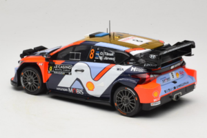 Hyundai i20 N Rally1 #8 O. Tanak / M. Jarveoja Rally Monte Carlo Nachtversion 2025 IXO 1:18 18RMC230B Druckguss — Bild 5 von 6