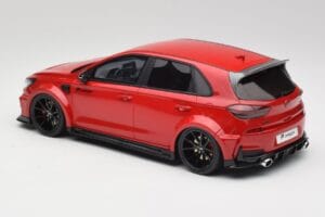 Hyundai i30 N PD Prior Design Engine Rot Otto 1:18 OT1112 Resin — Bild 5 von 6