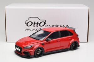 Hyundai i30 N PD Prior Design Engine Rot Otto 1:18 OT1112 Resin — Bild 6 von 6