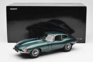 Jaguar E-Type 3.8 Series 1 Dunkelgrün Kyosho 1:18 08954DG Druckguss — Bild 8 von 8