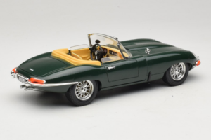Jaguar E-Type Cabriolet Grün Bburago 1:18 3026 Druckguss — Bild 3 von 8