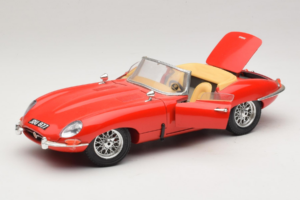 Jaguar E-Type Series 1 Cabriolet Rot Bburago 1:18 3038 Druckguss — Bild 2 von 8