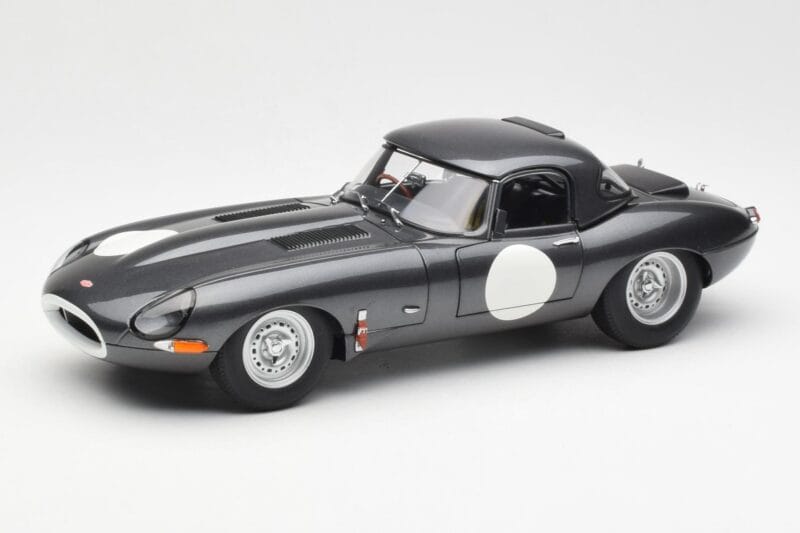 Jaguar E-Type Series 1 Coupe Lightweight Dunkelgrau AUTOart 1:18 73647 Druckguss