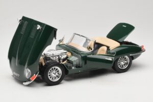 Jaguar E-Type Series 1 Roadster Grün Bburago 1:18 3016-M1 Druckguss — Bild 2 von 8