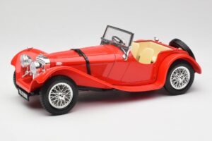 Jaguar SS 100 Rot Bburago 1:18 3006-M1 Druckguss