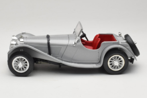 Jaguar SS100 Silber Bburago 1:18 3006-M2 Druckguss — Bild 3 von 6