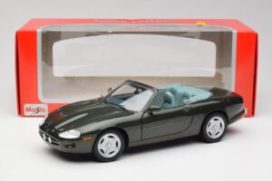 Jaguar XKR X100 Cabriolet Grün Maisto 1:18 37800-M1 Druckguss — Bild 8 von 8