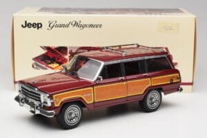 Jeep Grand Wagoneer Classic Rot AUTOart 1:18 74002 Druckguss — Bild 8 von 8
