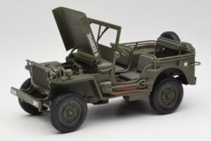 Jeep Willys Militär Grün Gate 1:18 1061 Druckguss — Bild 2 von 8