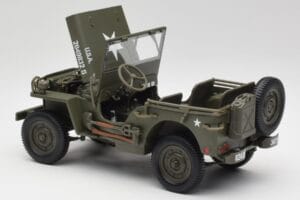 Jeep Willys Militär Grün Gate 1:18 1061 Druckguss — Bild 5 von 8
