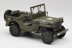 Jeep Willys Militär Grün Gate 1:18 1061 Druckguss — Bild 6 von 8