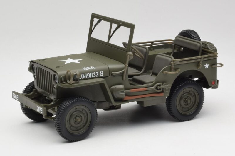 Jeep Willys Militär Grün Gate 1:18 1061 Druckguss