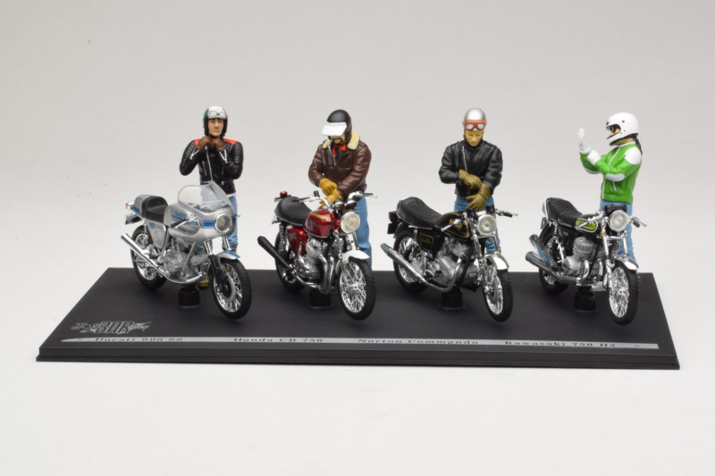 Joe Bar Team Sammlung mit Figuren Solido 1:18 5008 Druckguss