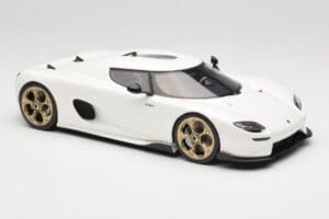 Koenigsegg CC850 Crystal White GT Spirit 1:18 GT903 Resin — Bild 4 von 6