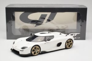 Koenigsegg CC850 Crystal White GT Spirit 1:18 GT903 Resin — Bild 6 von 6