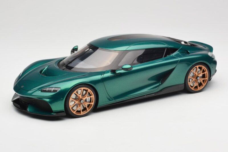 Koenigsegg Gemera Racing Green GT Spirit 1:18 GT888 Resin