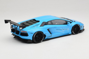 Lamborghini Aventador Liberty Walk Blau GT Spirit 1:18 GT073 Resin — Bild 2 von 6