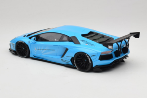 Lamborghini Aventador Liberty Walk Blau GT Spirit 1:18 GT073 Resin — Bild 5 von 6