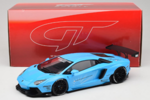 Lamborghini Aventador Liberty Walk Blau GT Spirit 1:18 GT073 Resin — Bild 6 von 6